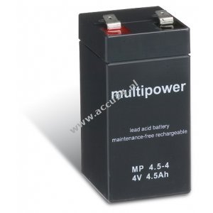 Loodbatterij (multipower) MP4,5-4