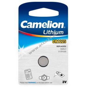 Lithium knoopcel Camelion CR1225 1er blisterverpakking
