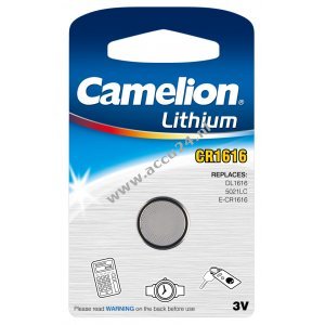 Lithium knoopcel Camelion CR1616 1er blisterverpakking