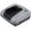 Powery Acculader voor Black&Decker NiCd NiMH blokbatterijen met USB