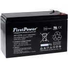FirstPower Lood-Gel Accu voor USV APC Back-UPS 650 7Ah 12V FirstPower Lood-Gel Accu voor USV APC Back-UPS 650 7Ah 12V