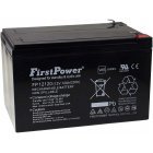 FirstPower Lood-Gel Accu FP12120 12Ah 12V VdS FirstPower Lood-Gel Accu FP12120 12Ah 12V VdS