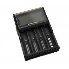 Lader Nitecore Digicharger D4EU voor Li-Ion, IMR (z.B.18650,26650) & NiMH- u. NiCd (z.B.AA, AAA) Lader Nitecore Digicharger D4EU voor Li-Ion, IMR (z.B.18650,26650) & NiMH- u. NiCd (z.B.AA, AAA)