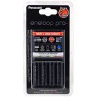 Lader Panasonic eneloop BQ-CC55E incl. 4 stuks AA eneloop Pro 2500mAh Lader Panasonic eneloop BQ-CC55E incl. 4 stuks AA eneloop Pro 2500mAh