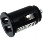 Powery Auto/Vrachtwagen Lader 12-24V met 2 USB Aansluitingen 2,1A Powery Auto/Vrachtwagen Lader 12-24V met 2 USB Aansluitingen 2,1A