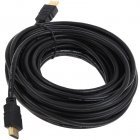 goobay High Speed HDMI Kabel met Standaard-stekker (Type A) 10m, Zwart, vergulde stekkers goobay High Speed HDMI Kabel met Standaard-stekker (Type A) 10m, Zwart, vergulde stekkers