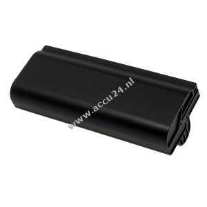 Accu voor Asus Eee PC 701/ Type A23-P701 6600mAh zwart