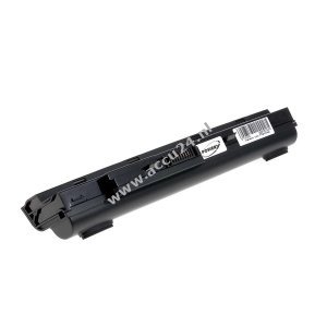 Accu voor MSI Wind U100/ Medion Akoya Mini E1210/ Type BTY-S12 4400mAh zwart