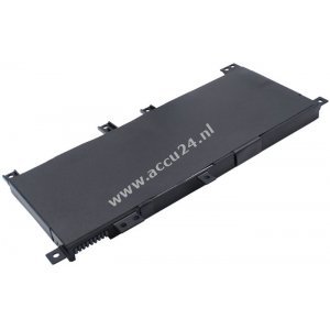 Accu voor Asus X455 Serie / Type C21N1401