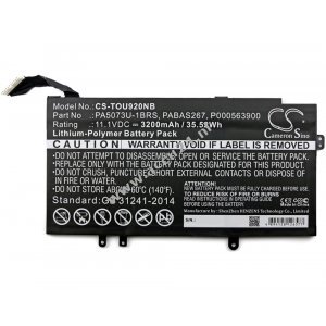 Accu voor Laptop Toshiba Satellite U920t / Type PA5073U-1BRS