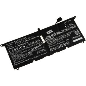 Batterij voor laptop Dell XPS 13 2018 / XPS 13 9370 / type 0H754V