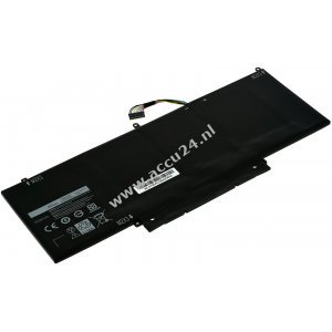Batterij geschikt voor laptop Dell XPS 11 9P33, XPS 11 P16T, type DGGGT en andere.