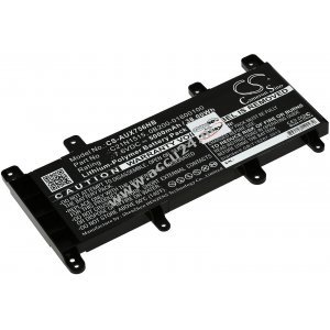 Batterij geschikt voor laptop Asus K756, X756UQ, Z756UQ, type C21N1515 en anderen