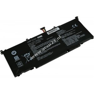 Batterij geschikt voor Gaming Laptop Asus ROG GL502, FX502, Type B41N1526 en andere.