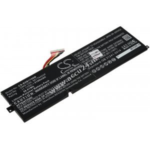 Batterij geschikt voor Gaming Laptop Razer Blade Pro 17 2012, Type GMS-C60 o.a.