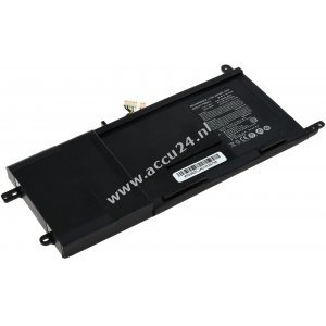 Batterij geschikt voor Laptop Clevo P650RE3, P650SE, Type P650BAT-4 o.a.