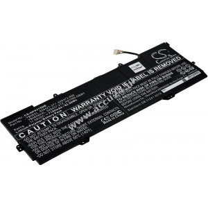 Batterij geschikt voor Laptop HP Spectre X360 15-ch002ng, X360 15-ch032ng, Type YB06XL e.a.