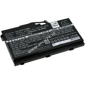 Accu geschikt voor Laptop HP ZBook 17 G3 (TZV66eA), Type AI06XL e.a.