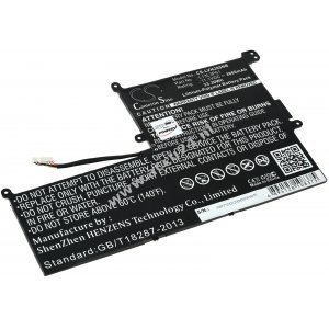 Accu geschikt voor Laptop Lenovo Chromebook N20, Chromebook N20p, Type L13L3P61 e.a.