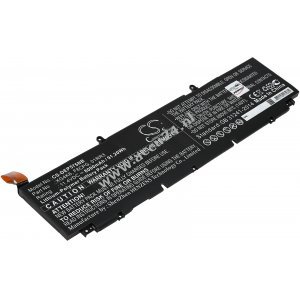 Accu geschikt voor Laptop Dell XPS 17 9700, Precision 5750 (0YY3V), Type XG4K6 e.a.