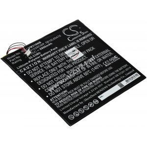 Batterij geschikt voor Laptop Lenovo Miix 310-10ICR, Miix 300, Type 5B10L60476