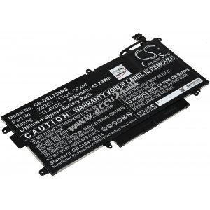 Batterij geschikt voor Laptop Dell Latitude 5289 2-in-1, 7390 2-in-1 Type 71TG4 e.a.