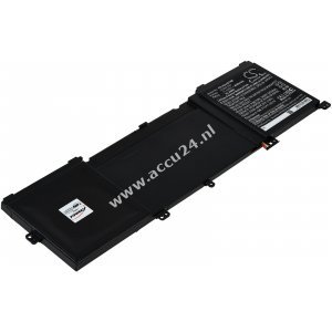 Batterij geschikt voor Laptop Asus Zenbook UX501VW-FY062T, UX501VW-F145T, Type C32N1523