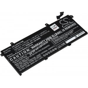 Accu geschikt voor Laptop Lenovo ThinkPad T490, Type L18M3P73, Type SB10T83149