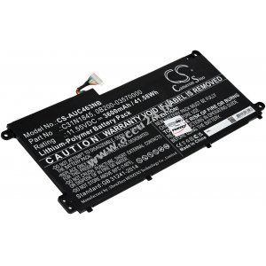 Batterij geschikt voor Laptop Asus Chromebook C436FA, Type C31N1845