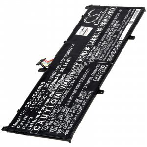 Accu geschikt voor Laptop Lenovo Yoga C640 13 IML, Type L19C4PD1