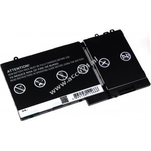 Accu voor Dell Latitude 12 5000 / Type 09P402