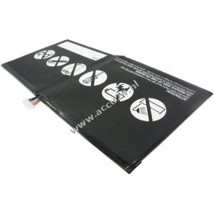 Accu voor Tablet Asus TF701T / Type C12P1305