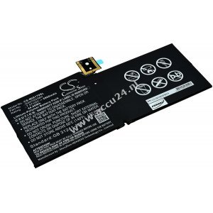 Batterij voor Tablet Microsoft Surface Pro 5 (1796) / Type G3TA038H