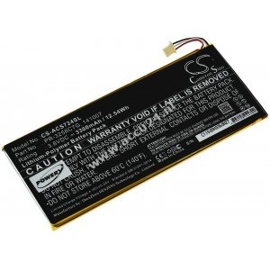 Batterij geschikt voor Tablet Acer Iconia Talk S / A1-734 / Type KT.00110N.001