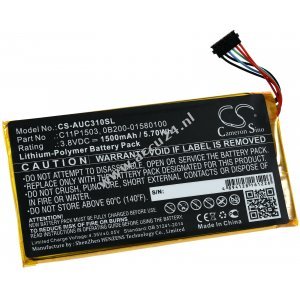 Batterij geschikt voor Tablet Asus ZenPad 10 LTE (ZD300CL), Z300CL, type C11P1503 e.a.
