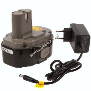 Accu voor Makita 1822/ 1833 175 Li-Ion oplader inbeprepen 2000mAh