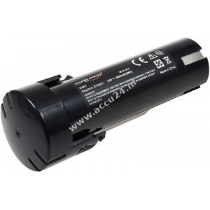 Accu voor werktuig Panasonic staaf EY9021 2,4V 2000mAh