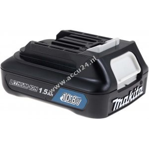 Accu voor Makita Type BL1015 1500mAh Origineel