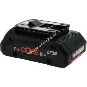 Originele accu Bosch ProCORE18V 4,0Ah Li-Ion 1600A016GB