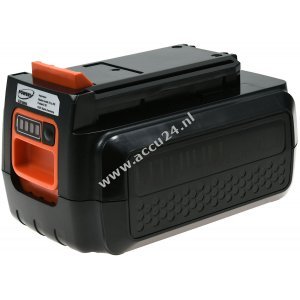 Batterij voor trimmer Black & Decker LST220 / LST300 / type LBXR36