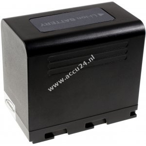 Accu voor Fotocamera JVC GY-HM200 / Type SSL-JVC75