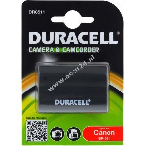 Duracell Accu DRC511 fr Canon Type BP-511