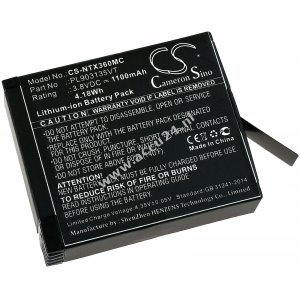 Batterij voor Action Camera Insta360 One X / Type PL903135VT-S01
