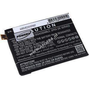 Accu voor Sony Ericsson Xperia Z5 Dual / Type LIS1593ERPC