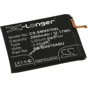 Batterij geschikt voor mobiele telefoon, Smartphone Samsung Galaxy Opmerking 10 / SM-N9700 / Type EB-BN970ABU en anderen