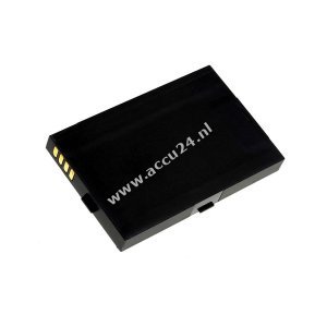 Accu voor Mitac Mio A501 1200mAh