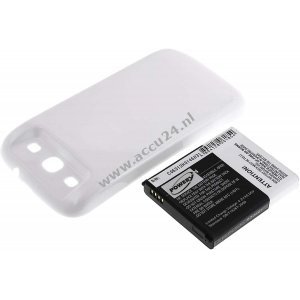 Accu voor  Samsung Galaxy S3 / GT-I9308 / Type EB-L1G6LLK wit 3300mAh