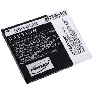 Accu voor Samsung Galaxy Ace 3 / GT-S7270/ Type B100AE