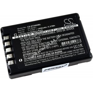 Accu voor Barcode scanner Casio DT-800 / DT-810 / Type DT-823LI