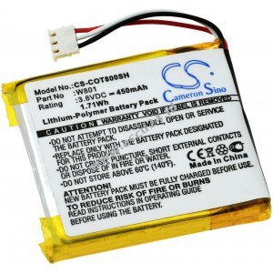 Batterij geschikt voor Smartwatch Codio K8 / T8 / Type W801